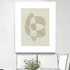 Soft Shape III by Emma Caroline on GIANT ART - beige  abstract abstract 