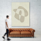 Soft Shape IV by Emma Caroline on GIANT ART - beige abstract abstract