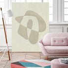 Soft Shape IV by Emma Caroline on GIANT ART - beige abstract abstract