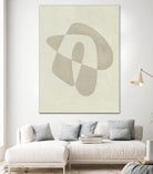 Soft Shape IV by Emma Caroline on GIANT ART - beige abstract abstract