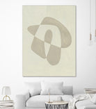 Soft Shape IV by Emma Caroline on GIANT ART - beige abstract abstract