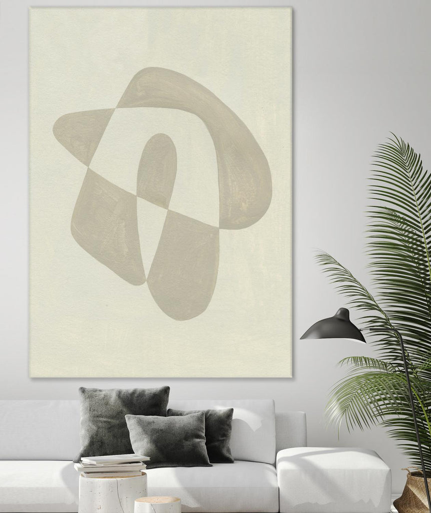 Soft Shape IV by Emma Caroline on GIANT ART - beige abstract abstract