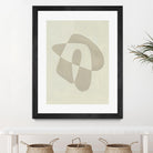 Soft Shape IV by Emma Caroline on GIANT ART - beige abstract abstract