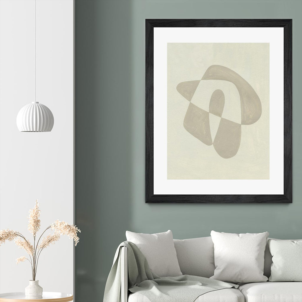Soft Shape IV by Emma Caroline on GIANT ART - beige abstract abstract