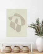 Soft Shape IV by Emma Caroline on GIANT ART - beige abstract abstract