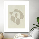 Soft Shape IV by Emma Caroline on GIANT ART - beige abstract abstract