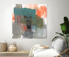 Central Fuse I by Jennifer Goldberger on GIANT ART - orange abstract abstract