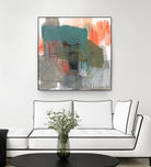 Central Fuse I by Jennifer Goldberger on GIANT ART - orange abstract abstract