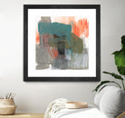 Central Fuse I by Jennifer Goldberger on GIANT ART - orange abstract abstract
