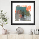 Central Fuse I by Jennifer Goldberger on GIANT ART - orange abstract abstract
