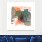 Central Fuse II by Jennifer Goldberger on GIANT ART - orange abstract abstract 