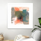Central Fuse II by Jennifer Goldberger on GIANT ART - orange abstract abstract 