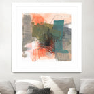 Central Fuse II by Jennifer Goldberger on GIANT ART - orange abstract abstract 