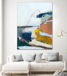 Tidal Patchwork II by Victoria Barnes on GIANT ART - orange abstract abstract