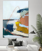 Tidal Patchwork II by Victoria Barnes on GIANT ART - orange abstract abstract