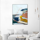 Tidal Patchwork II by Victoria Barnes on GIANT ART - orange abstract abstract