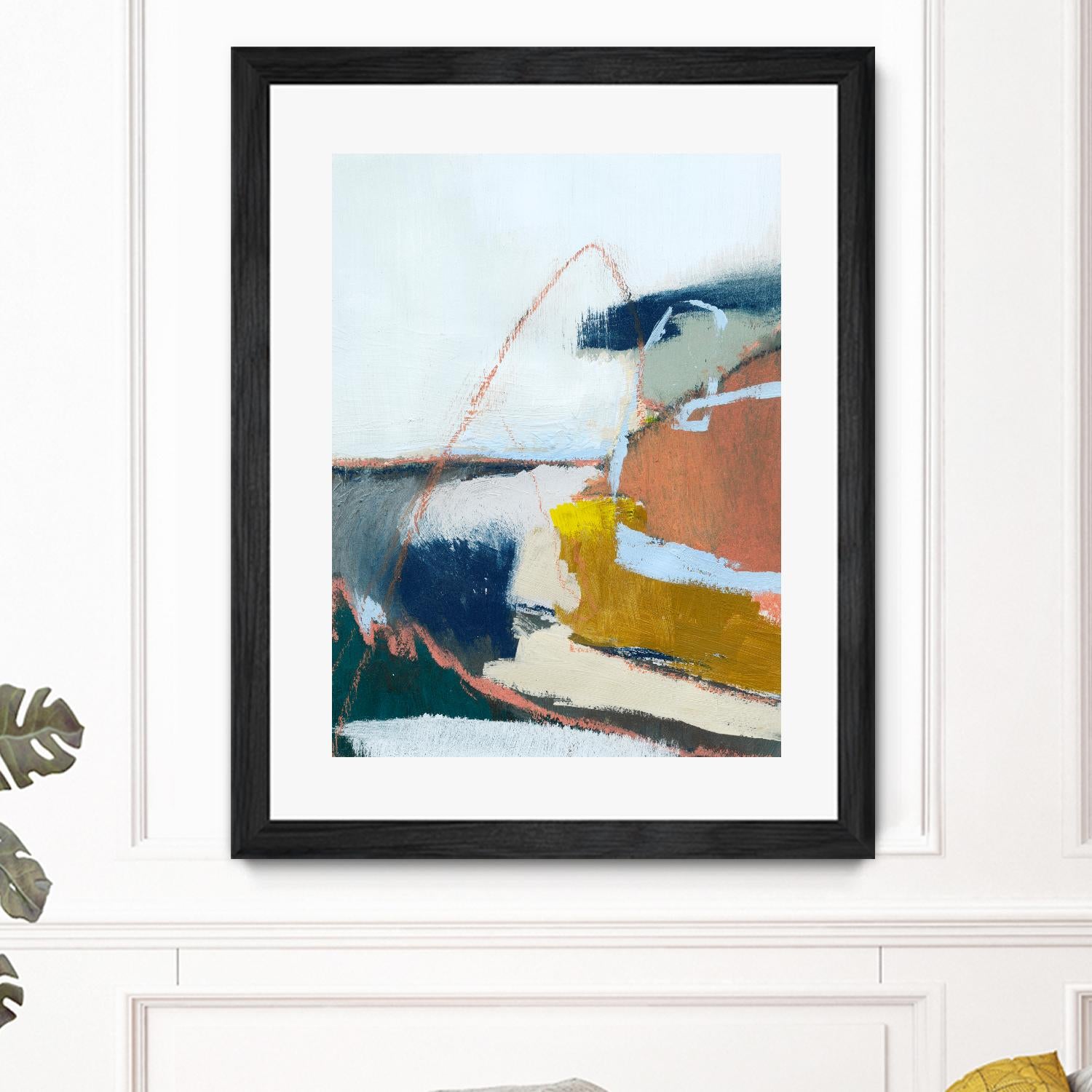 Tidal Patchwork II by Victoria Barnes on GIANT ART - orange abstract abstract