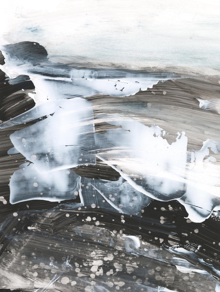 Conditions du blizzard II par Ethan Harper sur GIANT ART - abstrait blanc