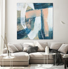 Bubblegum Pop V by Jennifer Goldberger on GIANT ART - pink abstract abstract