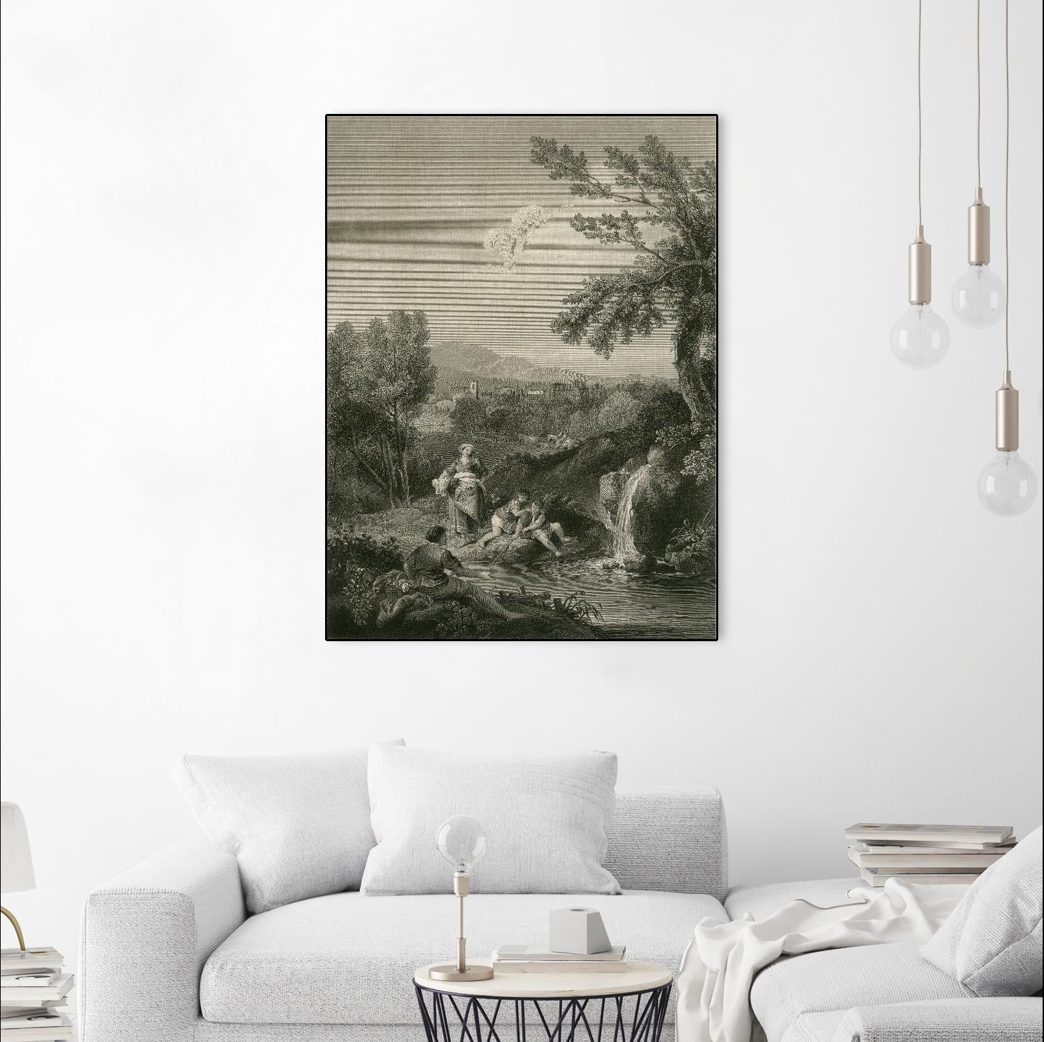 The Spring Head by F. Zuccherelli on GIANT ART - sea scene