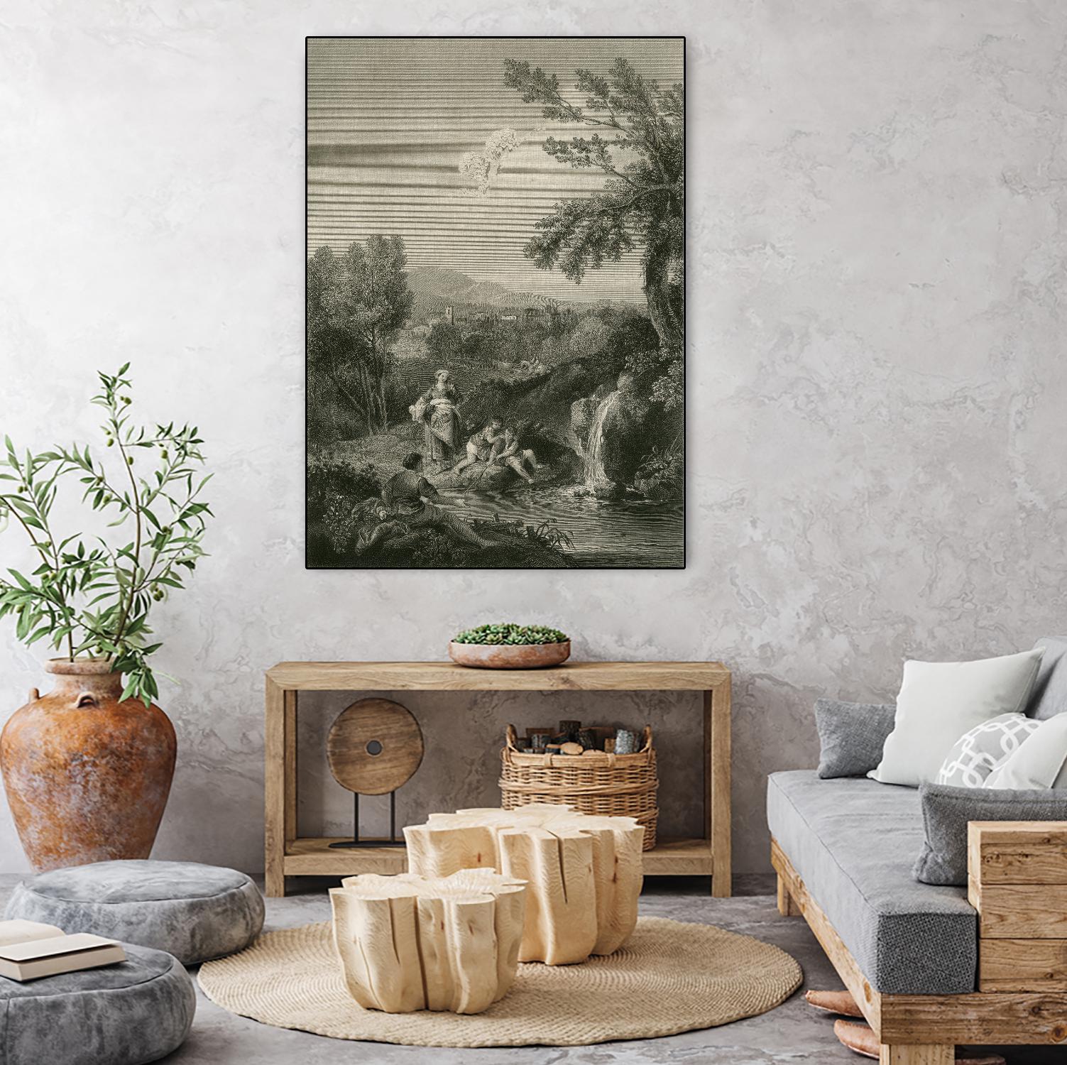 The Spring Head by F. Zuccherelli on GIANT ART - sea scene