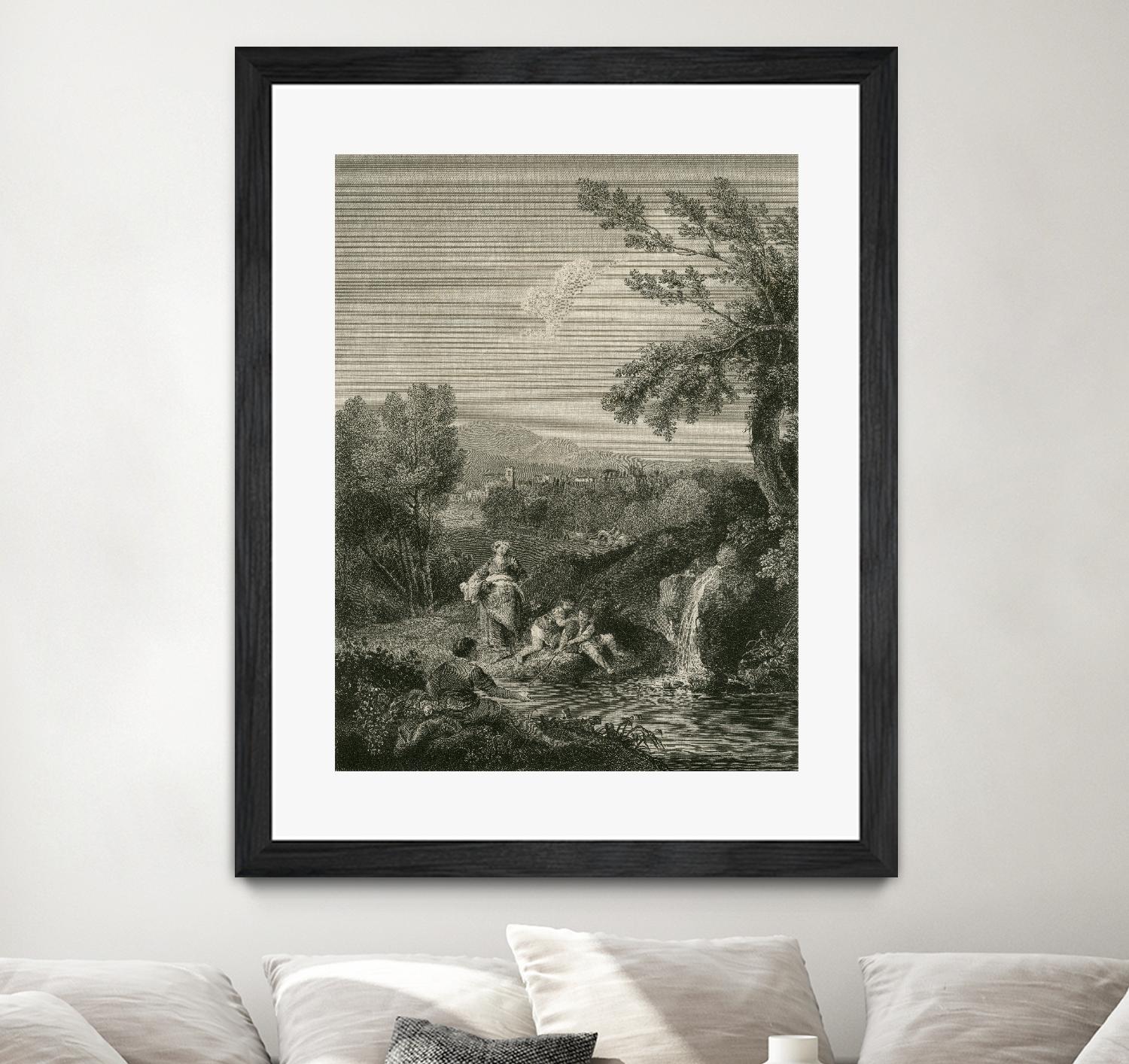 The Spring Head by F. Zuccherelli on GIANT ART - sea scene