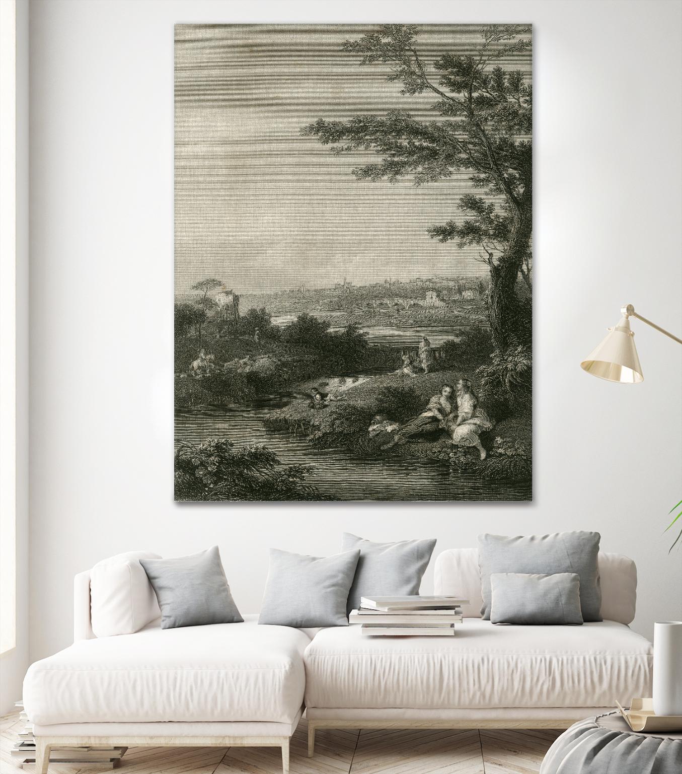 The Waterfall by F. Zuccherelli on GIANT ART - sea scene