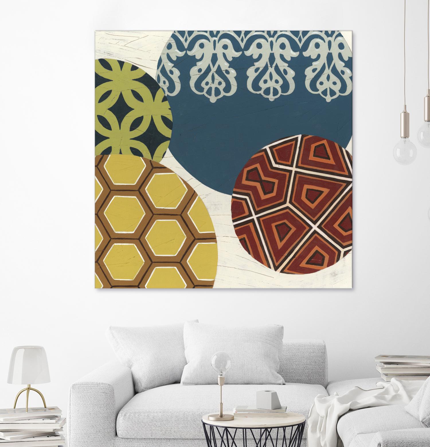 Paper Lanterns III by June Erica Vess on GIANT ART - abstract