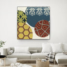 Paper Lanterns III by June Erica Vess on GIANT ART - abstract