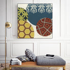 Paper Lanterns III by June Erica Vess on GIANT ART - abstract