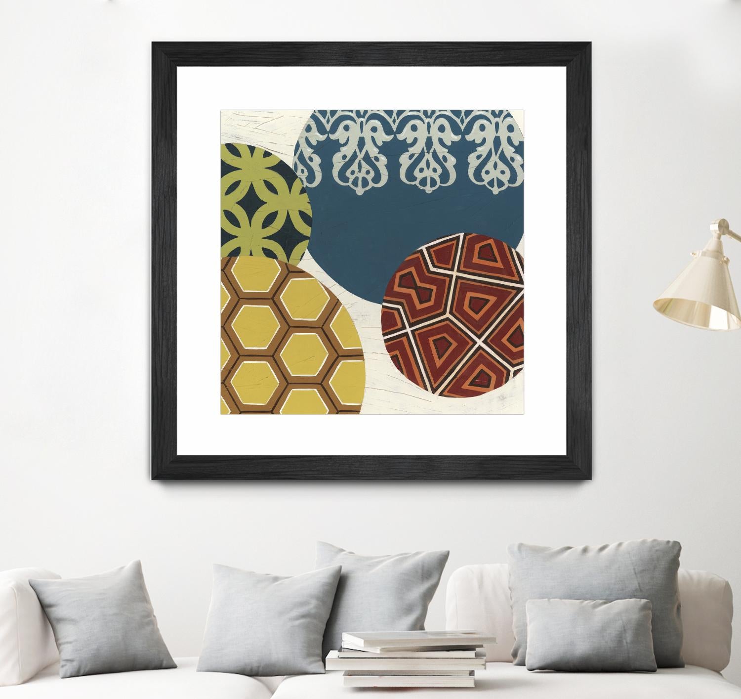 Paper Lanterns III by June Erica Vess on GIANT ART - abstract