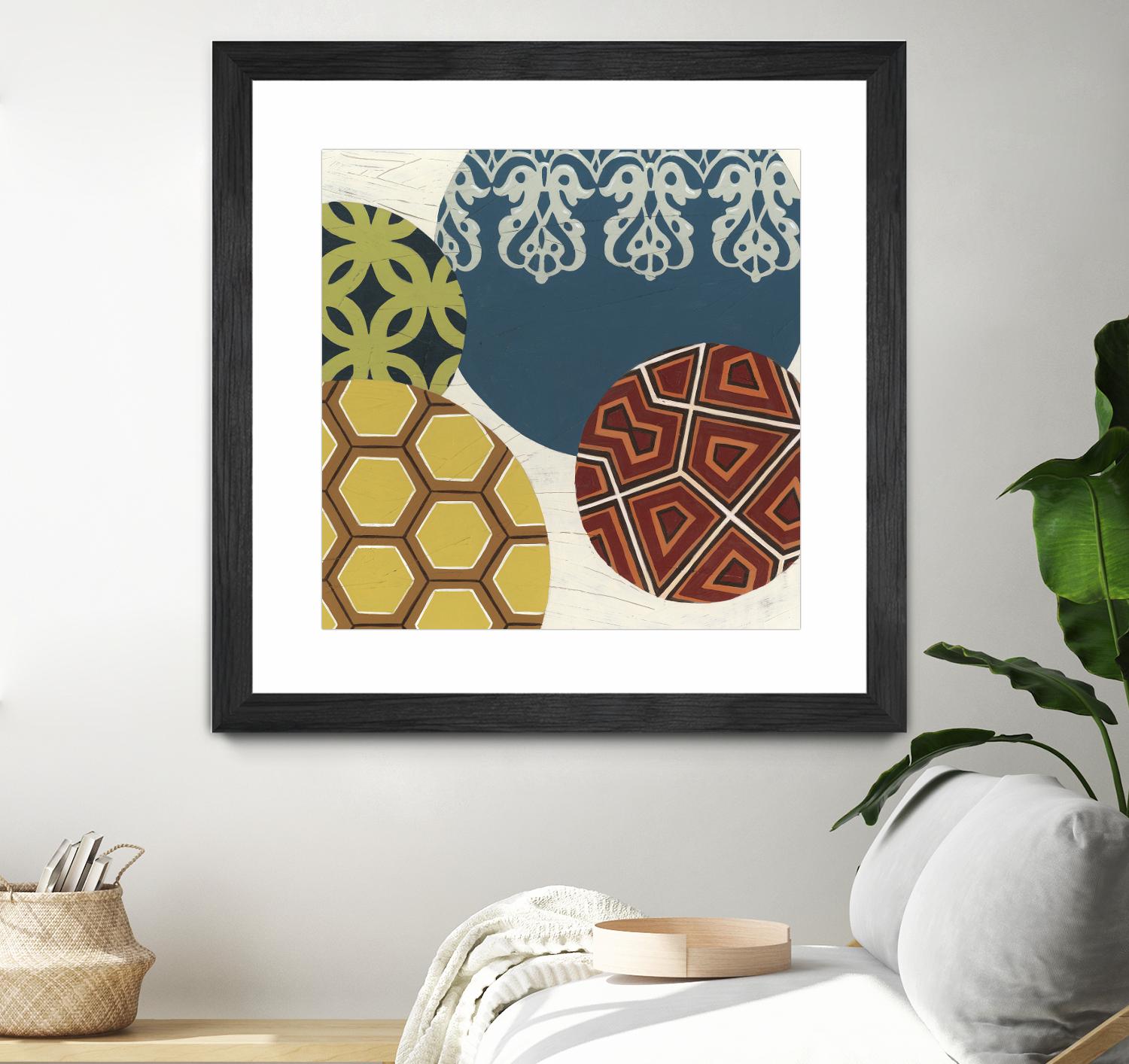 Paper Lanterns III by June Erica Vess on GIANT ART - abstract