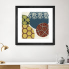 Paper Lanterns III by June Erica Vess on GIANT ART - abstract