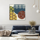 Paper Lanterns III by June Erica Vess on GIANT ART - abstract