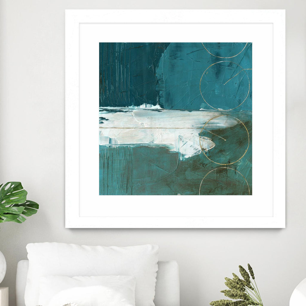 Seabound II by June Erica Vess on GIANT ART - blue abstract