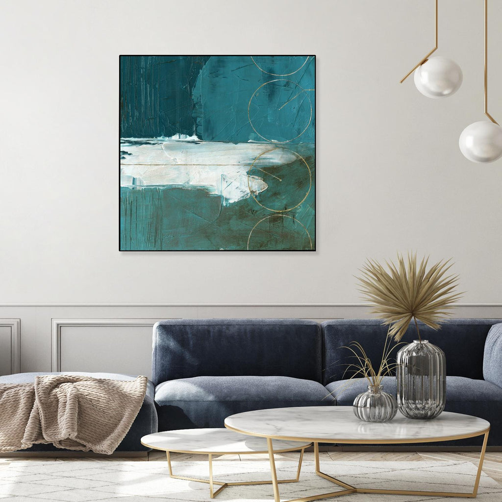 Seabound II by June Erica Vess on GIANT ART - blue abstract
