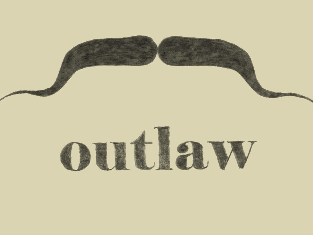Outlaw by Jason Johnson on GIANT ART - black fashion