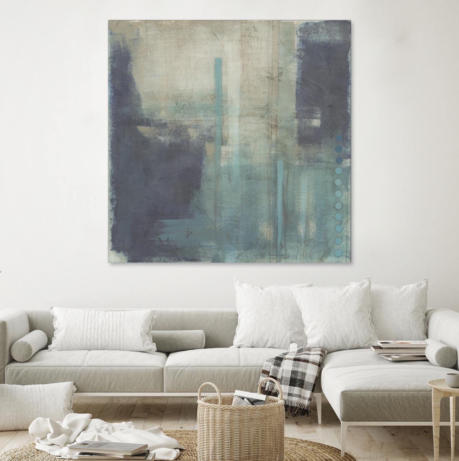 Crossfade II by June Erica Vess on GIANT ART - blue abstract