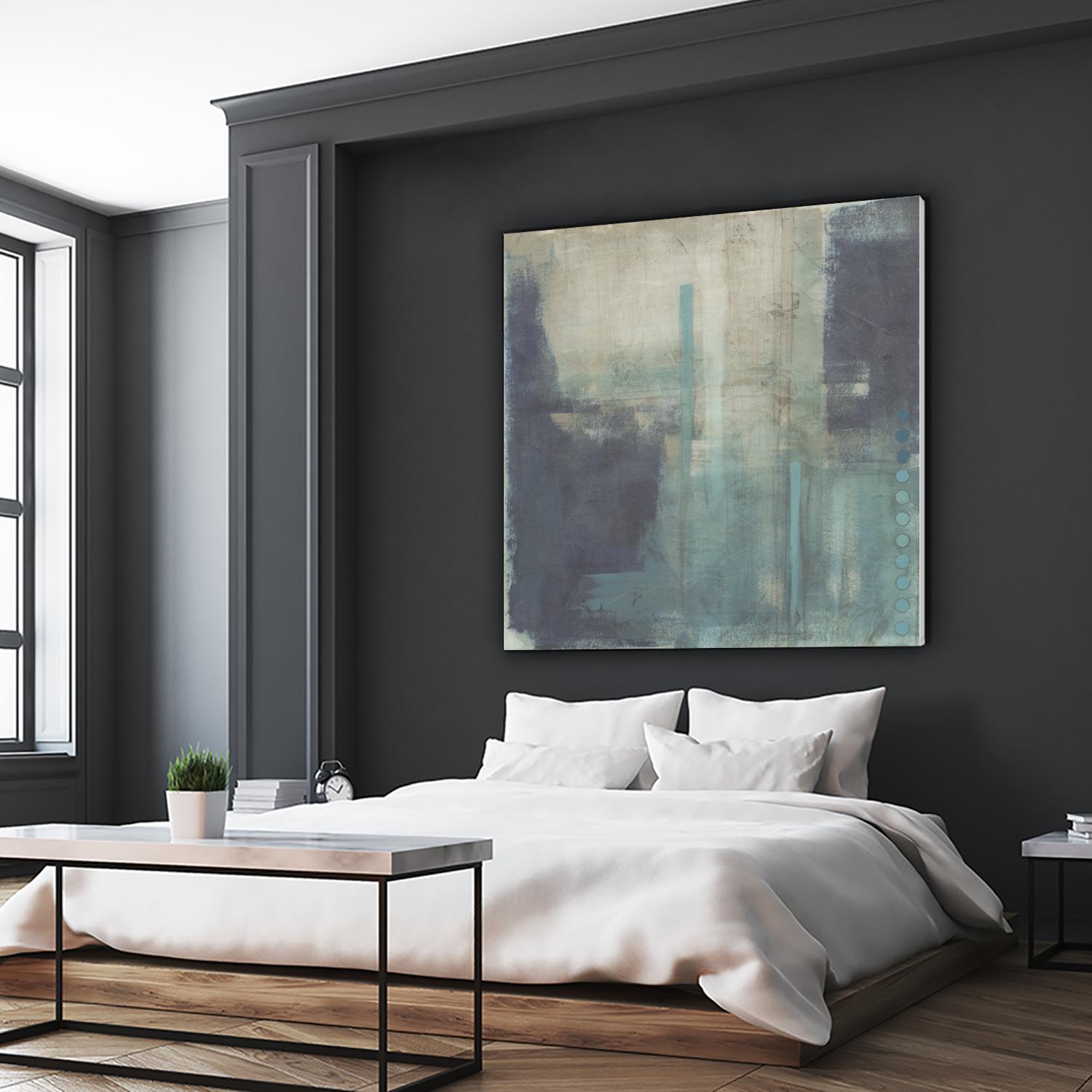 Crossfade II by June Erica Vess on GIANT ART - blue abstract