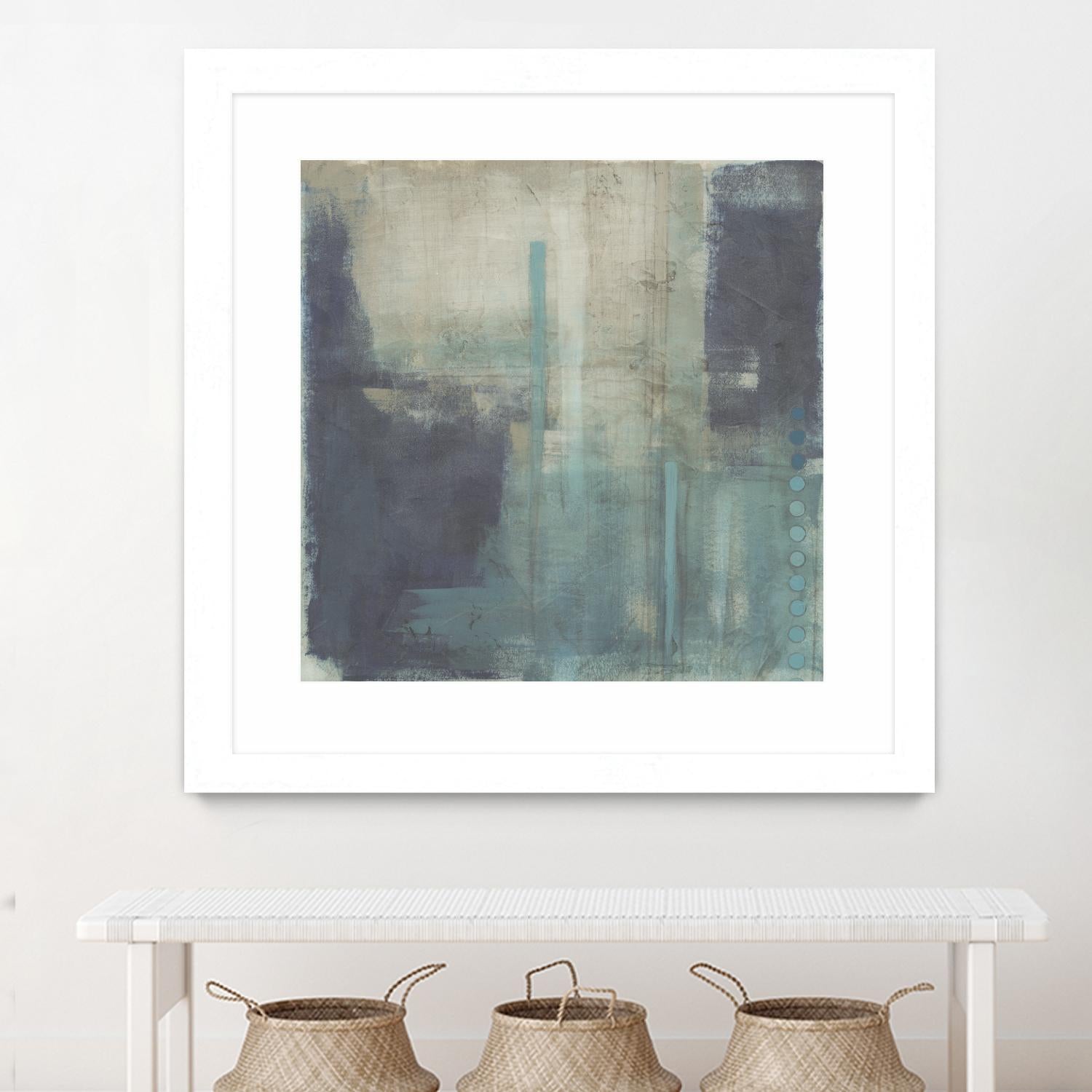 Crossfade II by June Erica Vess on GIANT ART - blue abstract