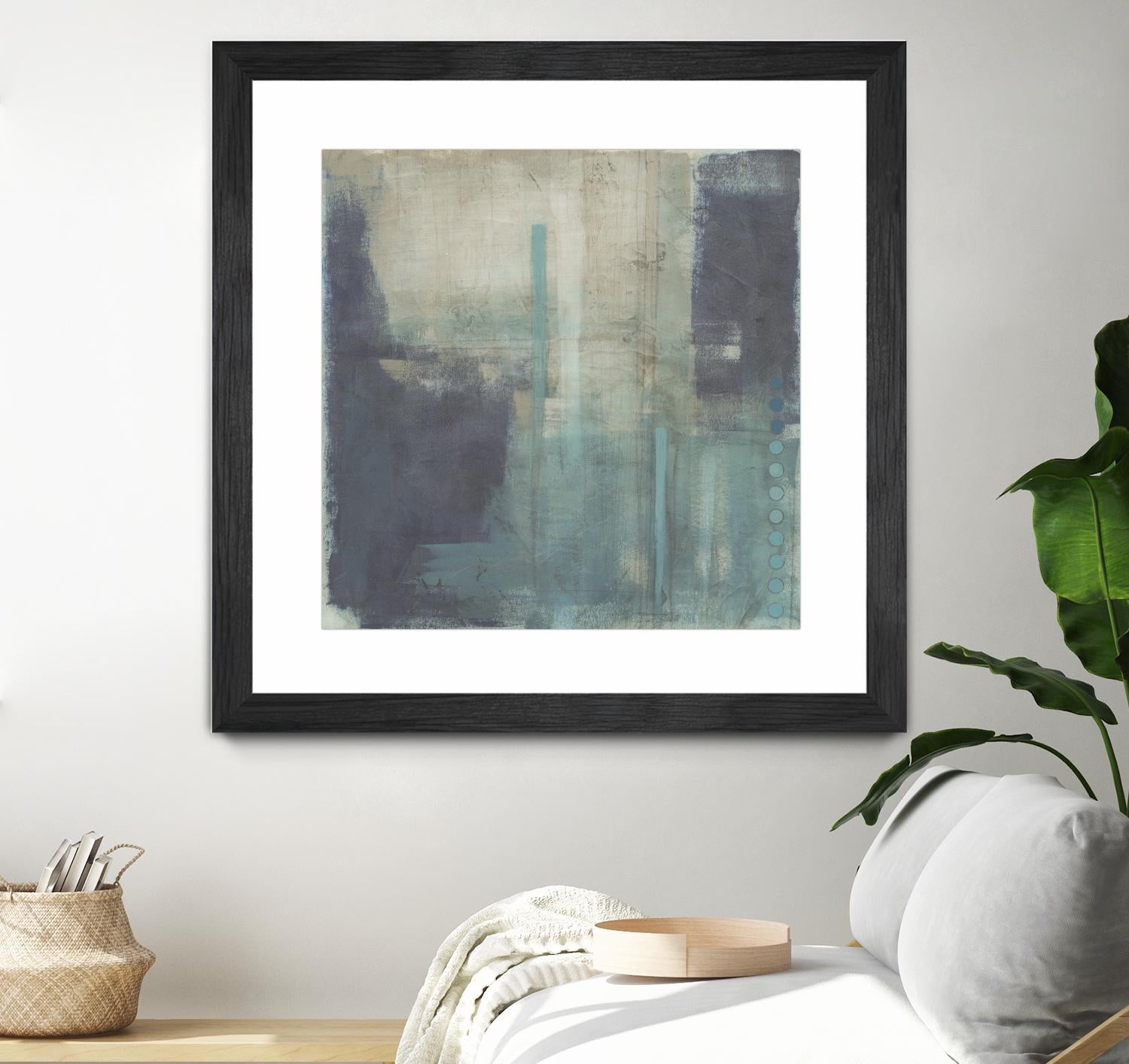 Crossfade II by June Erica Vess on GIANT ART - blue abstract