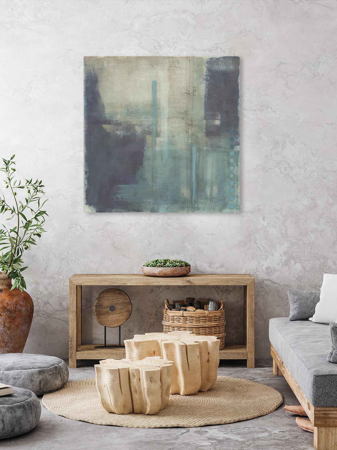 Crossfade II by June Erica Vess on GIANT ART - blue abstract