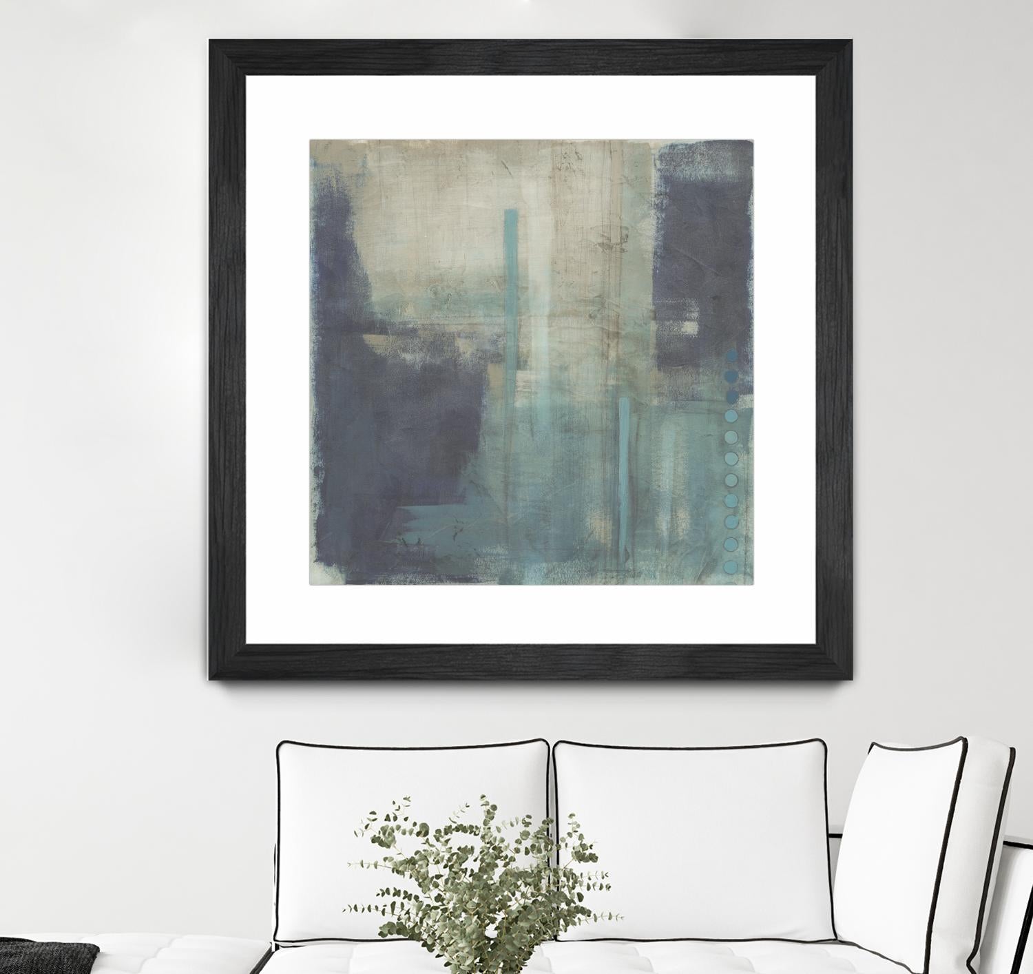 Crossfade II by June Erica Vess on GIANT ART - blue abstract