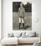 Harpers Weekly Tennis III by Unknown on GIANT ART - black leisure