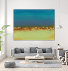 Harbor Light III by Sharon Gordon on GIANT ART - blue abstract