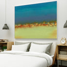 Harbor Light III by Sharon Gordon on GIANT ART - blue abstract