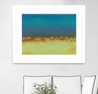 Harbor Light III by Sharon Gordon on GIANT ART - blue abstract