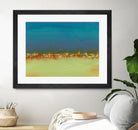 Harbor Light III by Sharon Gordon on GIANT ART - blue abstract