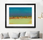 Harbor Light III by Sharon Gordon on GIANT ART - blue abstract