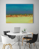 Harbor Light III by Sharon Gordon on GIANT ART - blue abstract